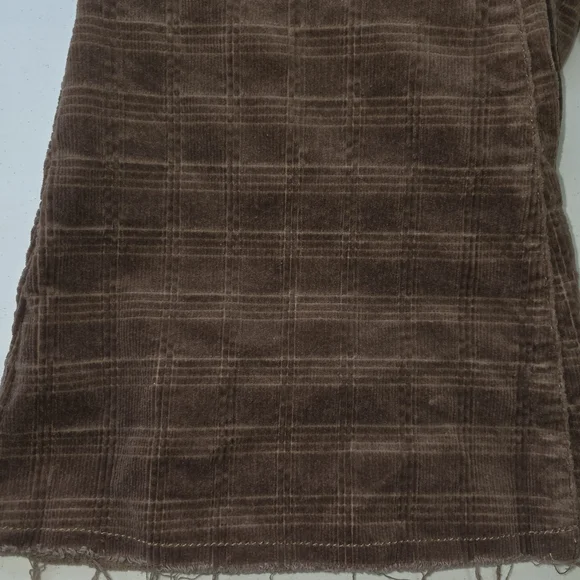 KanCan Signature Brown Corduroy Flare Pants Size 26 High Rise Stretch Boho Retro - Picture 4 of 7